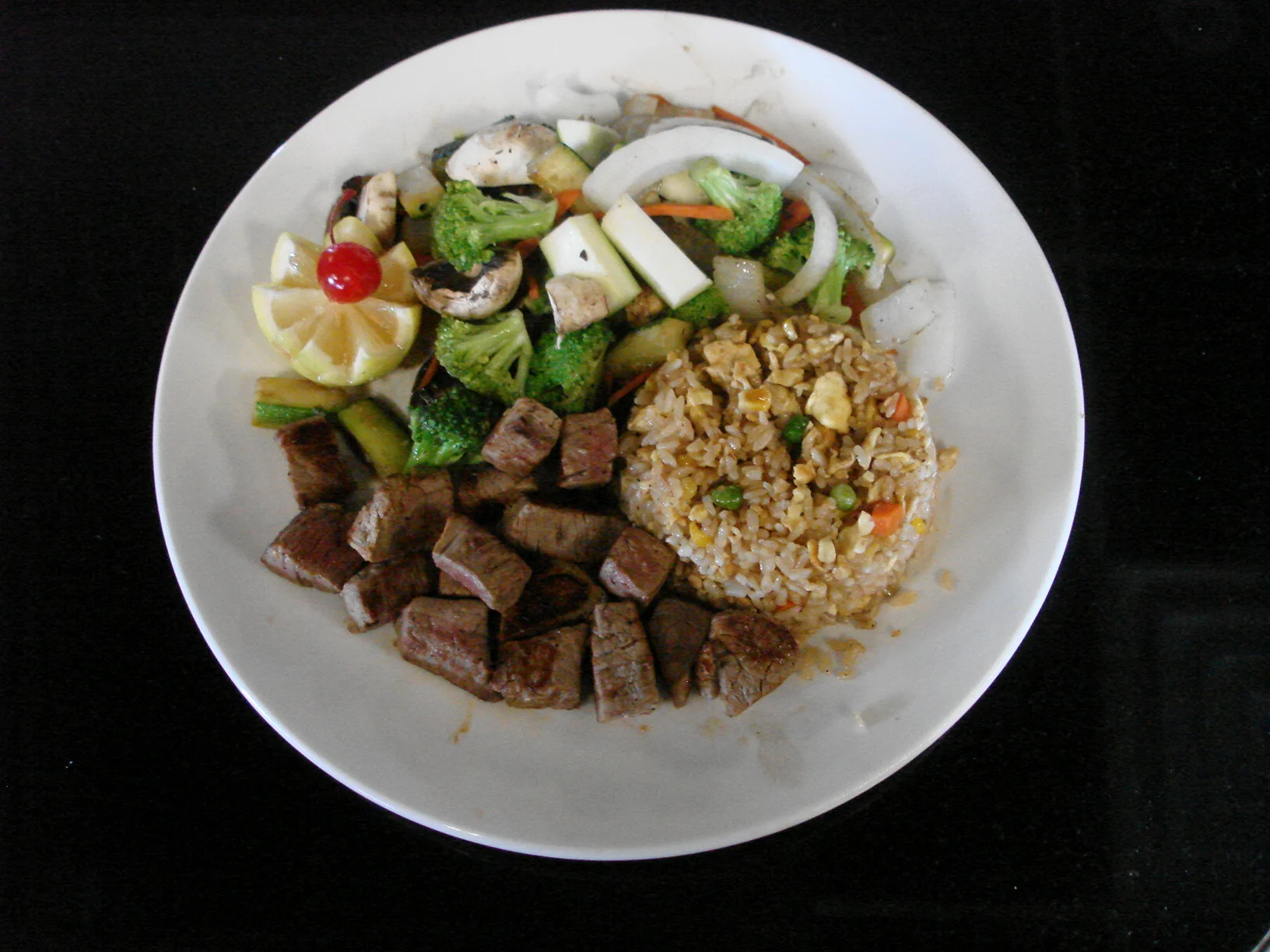 Hibachi Steak - Tender steak grilled hibachi-style