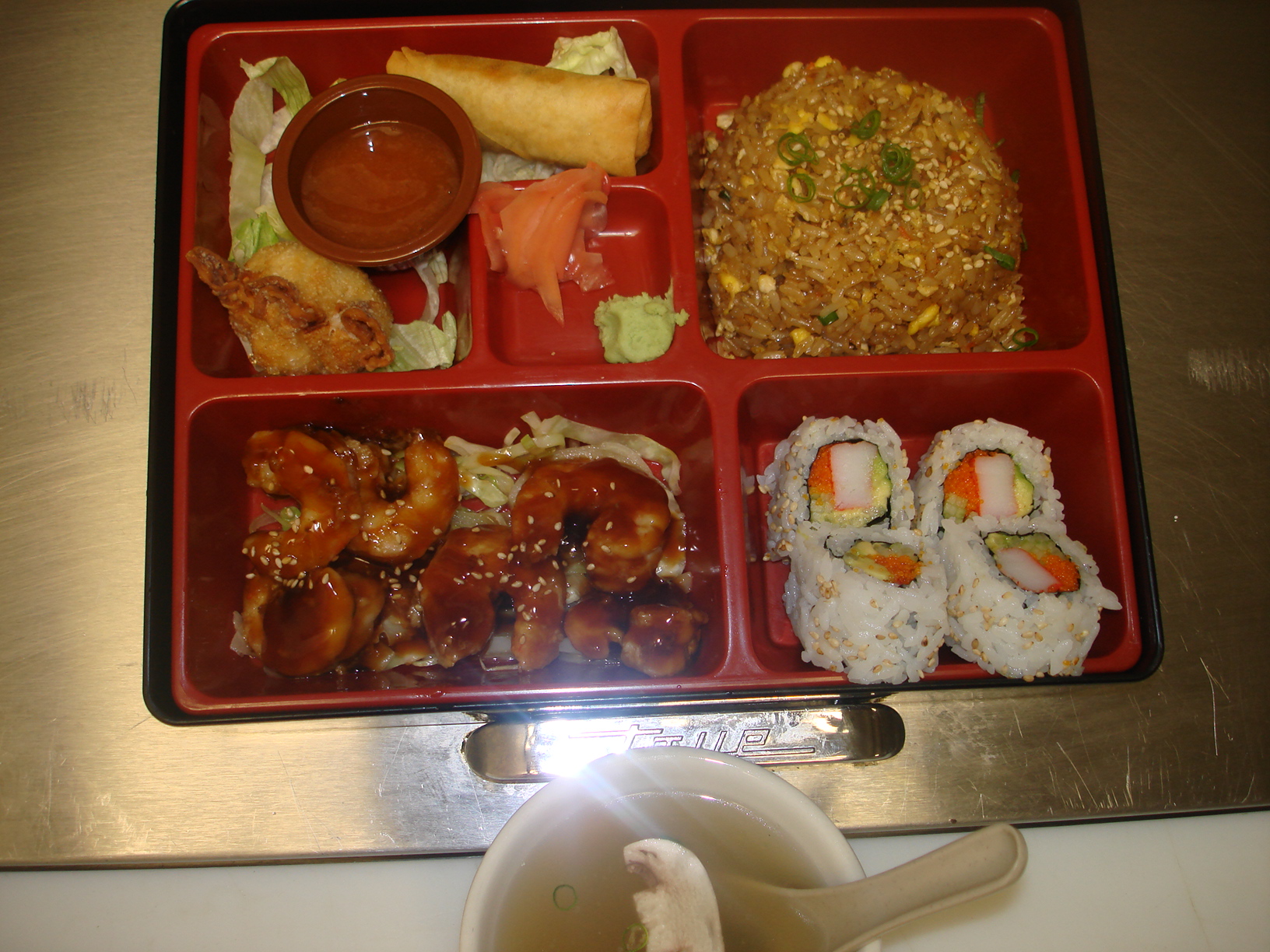 Shrimp Bento Box