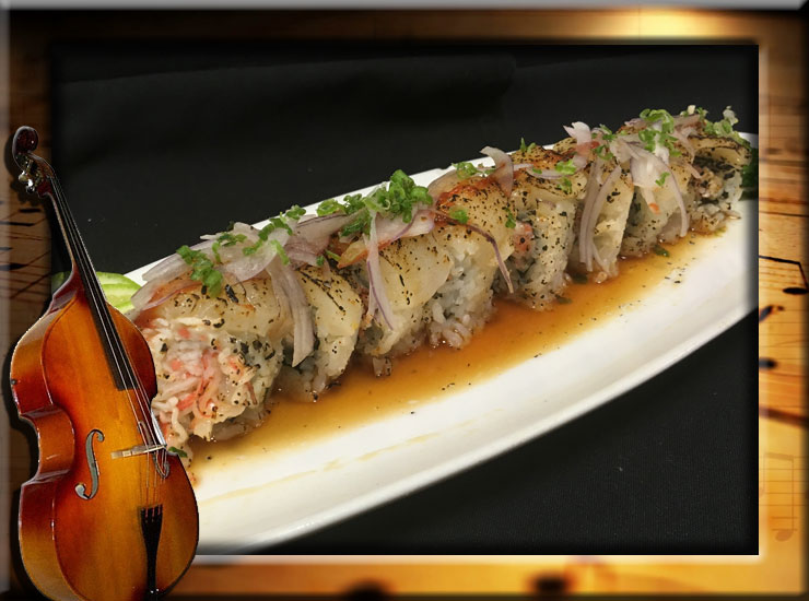 Cajun Scallop Roll
